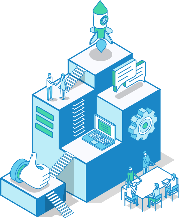 Illustration representing 10X Systems structure